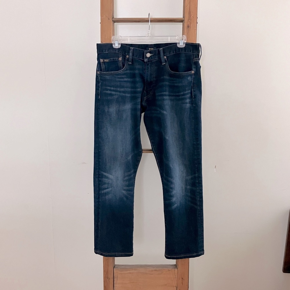 Polo Ralph Lauren Men's Slim Straight Jeans - Dark Blue
